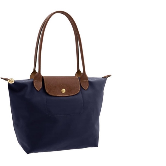 Longchamp Le Pliage Navy Original Shoulder Tote Handbag - Picture 2 of 2